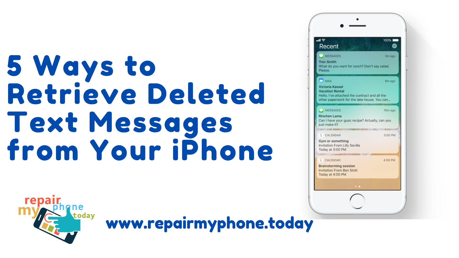 5 Ways to Retrieve Deleted Text Messages from Your iPhone