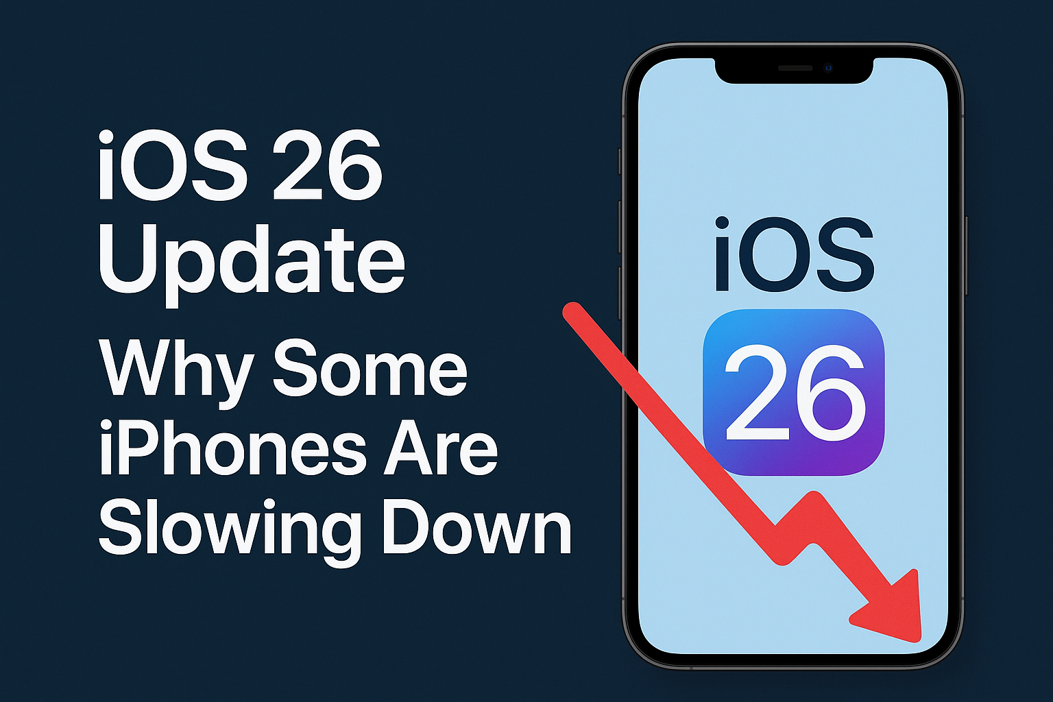 iOS 26 Update: Why Some iPhones Are Slowing Down