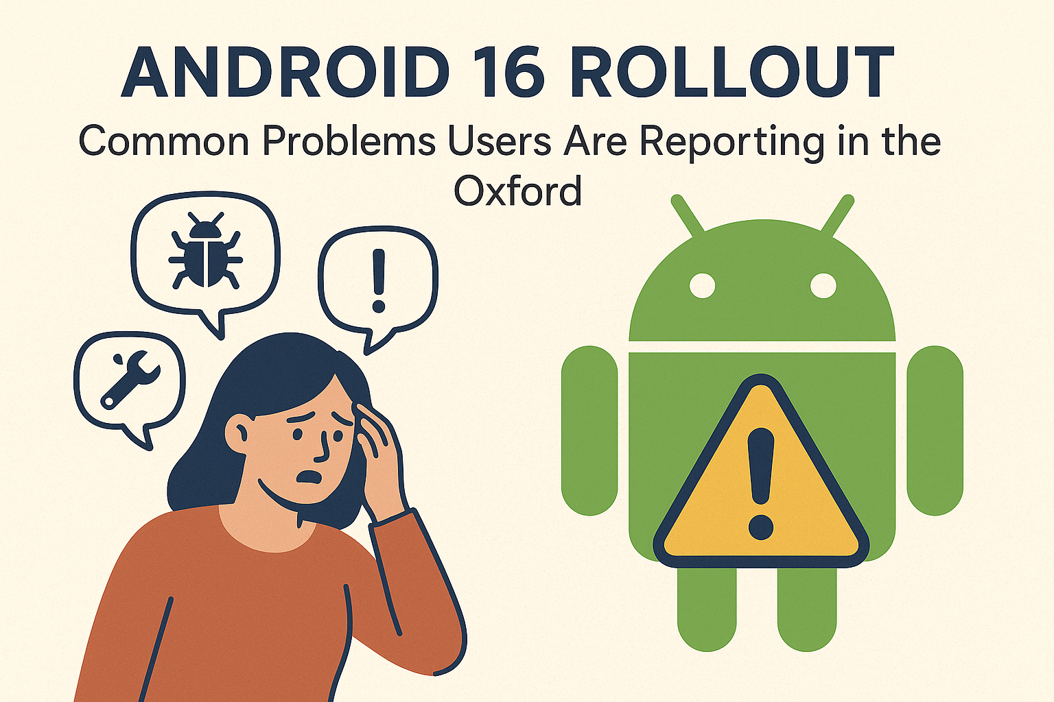Android 16 Rollout: Common Problems Users Are Reporting in the Oxford