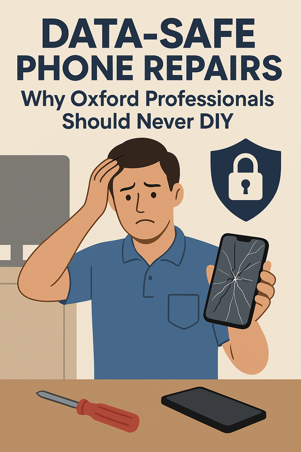 Data-Safe Phone Repairs: Why Oxford Professionals Should Never DIY