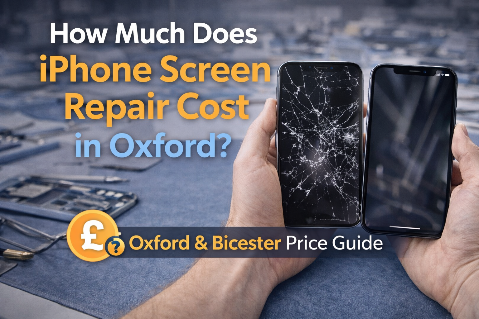How Much Does iPhone Screen Repair Cost in Oxford?