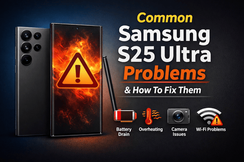 Common Samsung S25 Ultra Problems and How To Fix Them
