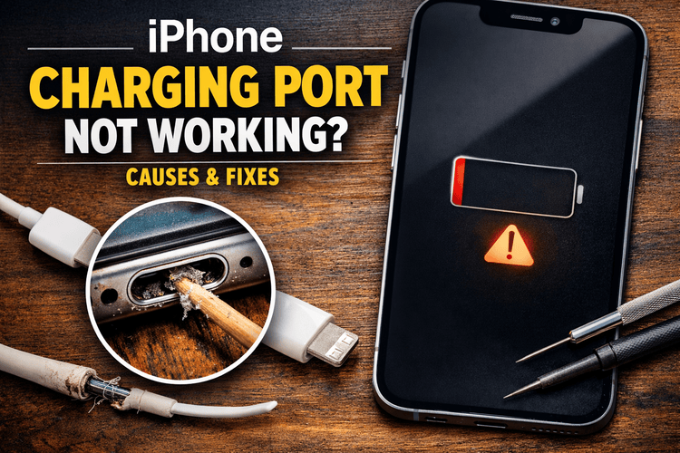 iPhone Charging Port Not Working? Real Reasons, Easy Fixes & When You Should Get It Repaired