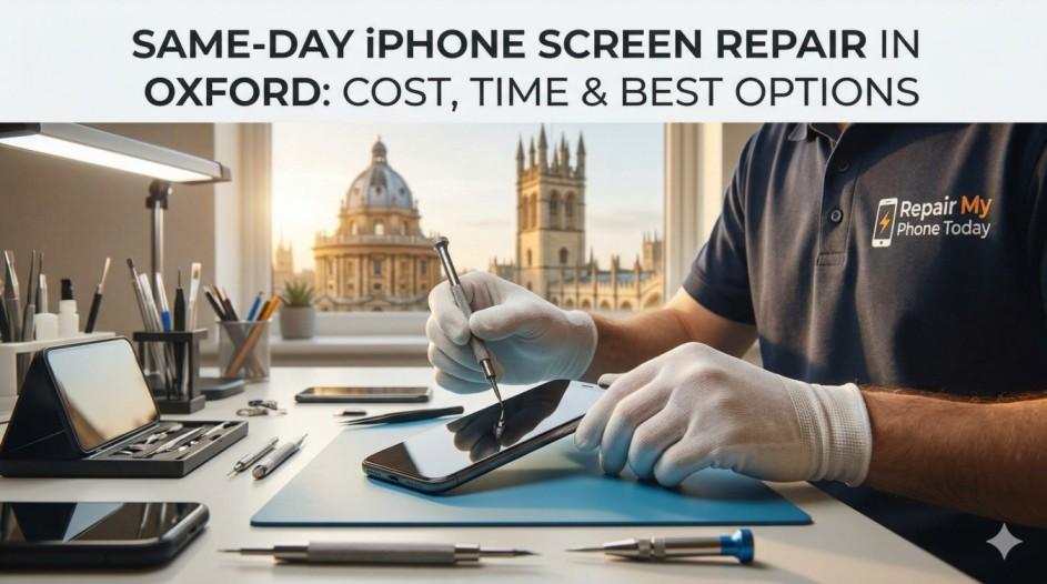 Same-Day iPhone Screen Repair in Oxford: Cost, Time & Best Options