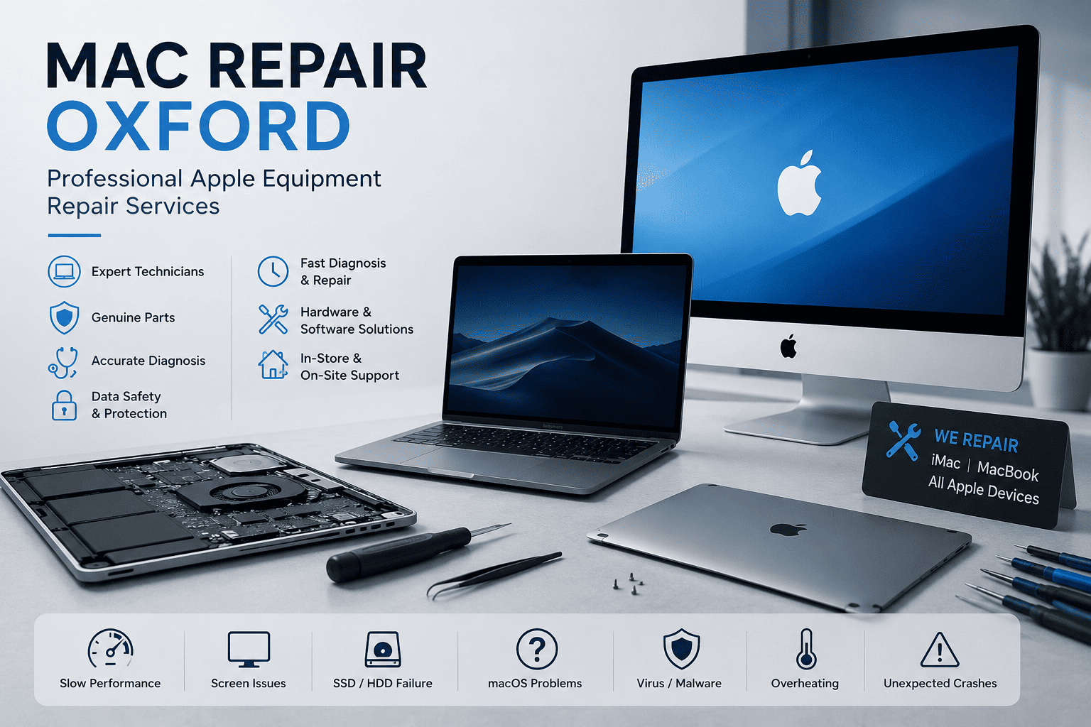 MacBook Repair Oxford | Expert Apple Device Repairs